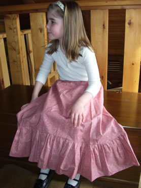 Girls Prairie Skirt