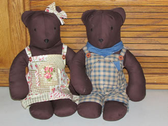 Handmade Stuffed Bears.